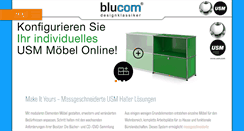 Desktop Screenshot of blucom.de